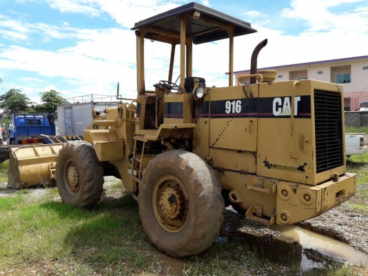 ขายด่วนรถตักเอวอ่อน CAT916 สภาพพร้อมใช้งาน เอกสารเล่มทะเบียน ขายด่วนรถตักเอวอ่อน CAT916 สภาพพร้อมใช้งาน เอกสารเล่มทะเบียน