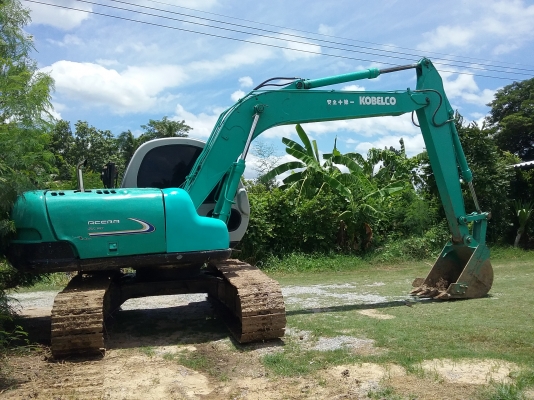 ขาย 735,000 แบคโฮ KOBELCO sk 120-5 super อินวอยท์ไฟฟ้าครบ เครื่องดี ปั้มแรง เอวดี ช่วงล่างเต็ม รถสวยพร้อมใช้  090-772-3710 090-772-3708
