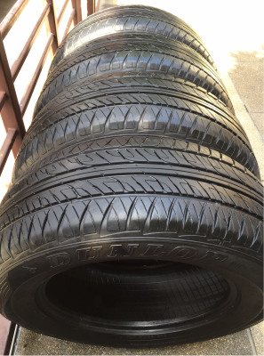 ยาง Dunlop 265 60 18 กลางปี15 ดอกเยอะ ไม่มีปะ ราคาไม่แพง