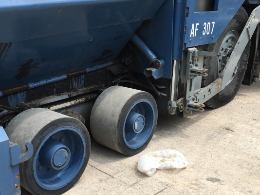 รถปูยาง 8 เมตร Vogele S1903 ปี2002 สต็อกนำเข้าจากญี่ปุ่น โทร. 080-6565422 (หนิง)