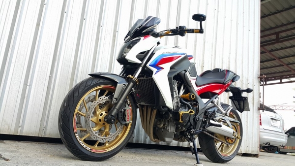 CB650f 2014 สภาพเทพจุติ แท้ทั้งคัน ของเดิมครบ ราคาต่อรองได้อีกจ้า