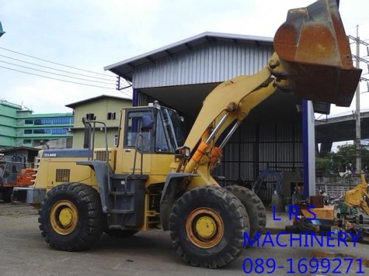 รถตักล้อยาง KOMATSU รุ่น WA 400-3 รถตักล้อยาง KOMATSU รุ่น WA 400-3