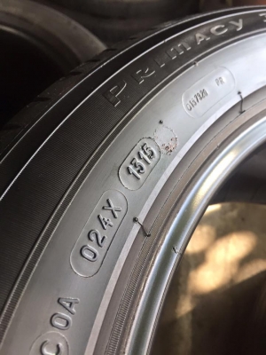 ขายยาง MICHELIN PRIMACY 3ST 225-50-17 ปี15 ดอกหนาจัด ไม่มีตำหนิ ไม่มีปะ ไม่กินข้าง ชุดละ 5,900 บาท