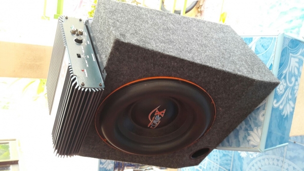 แอมป์พร้อมลำโพง