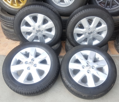 ขายล้อNISSAN March 15 ยางปี14  4 ล้อ