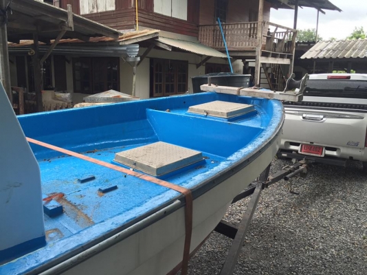 เรือยามาฮ่าทรางประมง 21 ฟุต เครือง 40 โฟ