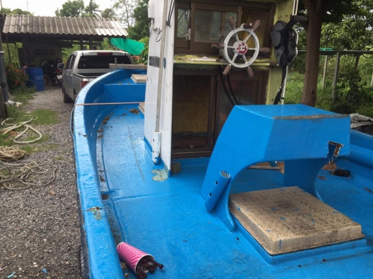 เรือยามาฮ่าทรางประมง 21 ฟุต เครือง 40 โฟ