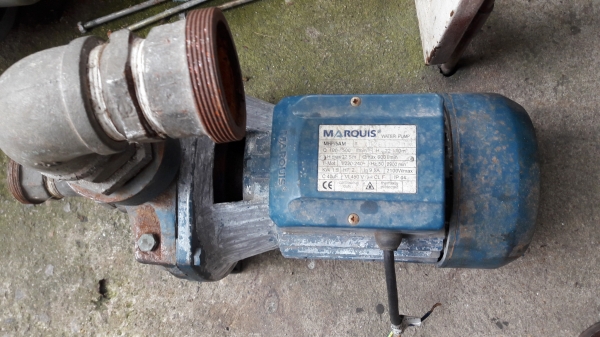 ขาย !! ปั้มน้ำหอยโข่ง2แรง220v.ยี่ห้อMARQUIS ท่อ2"พร้อมใช้งาน