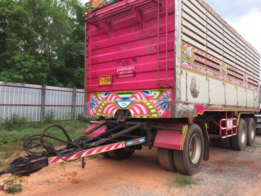 ขาย isuzu deca fxz360แม่ลูก ดั้มอู่สมศักดิ์ SSK ปี 2556 กันยายน วิ่ง 140,000 บรรทุกได้28.140 ตันตามท