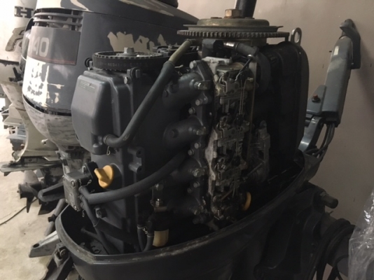 สำราญมารีน ขายเครื่องเรือ yamaha 50hp 4จังหวะ