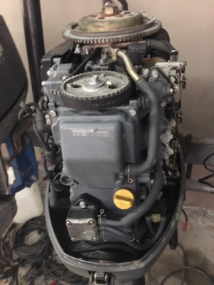 สำราญมารีน ขายเครื่องเรือ yamaha 50hp 4จังหวะ