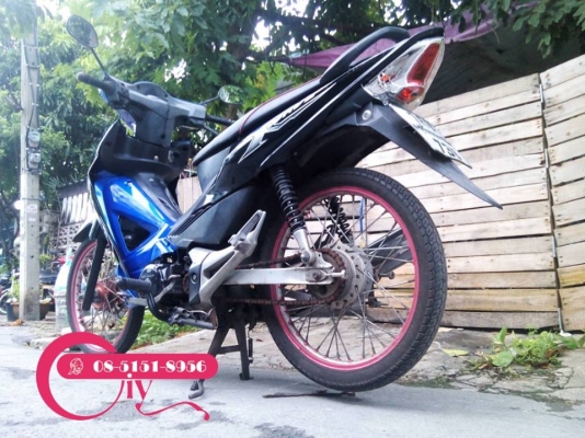 WAVE100 X ปี 51 รถเดิมเครื่องดีประหยัดน้ำมัน เอกสารครบ รถอยู่เคหะร่มเกล้าลาดกระบัง