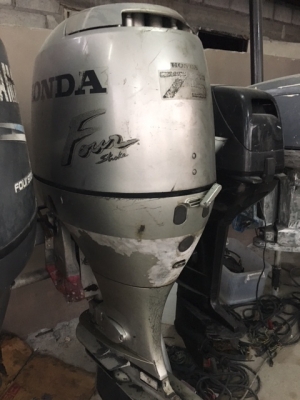 สำราญมารีน ขายเครื่องเรือ Honda 75hp