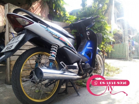 Wave100 ubox ปี 48 กุญแจใหญ่ รถเดิมๆ ราคาถูกๆดูรถได้ที่เคหะร่มเกล้า ลาดกระบัง