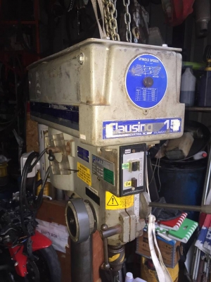 ขาย แท่นสว่าน Made In USA สภาพสวยมาก  Motor 0.75KW 1HP 1PH220V ขนาดความสูง2เมตร