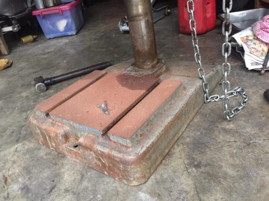 ขาย แท่นสว่าน Made In USA สภาพสวยมาก  Motor 0.75KW 1HP 1PH220V ขนาดความสูง2เมตร