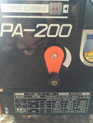 ตู้เชื่อม พลังรุ่น PA-200