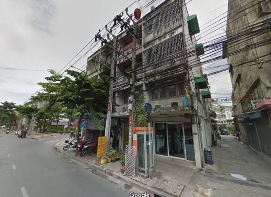 ขายอาคารพาณิชย์ 4 ชั้น ติดถนนเจริญกรุง เนื้อที่ 12 ตร.ว.