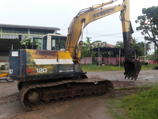 รถขุดโคมัสสุ120-5 นำเข้าเก่านอก เครื่องดีแน่นๆเดิม ปั้มเดิมดีแรงๆ ไม่โหลดไม่หลวมช่วงล่งเต็ม ไฟฟ้าครบวงจรใช้งานได้เลยจร้า