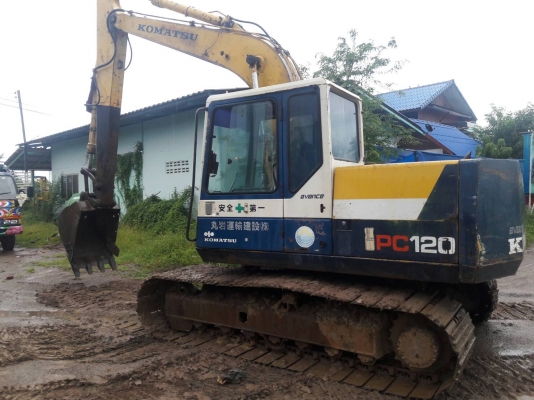 รถขุดโคมัสสุ120-5 นำเข้าเก่านอก เครื่องดีแน่นๆเดิม ปั้มเดิมดีแรงๆ ไม่โหลดไม่หลวมช่วงล่งเต็ม ไฟฟ้าครบวงจรใช้งานได้เลยจร้า