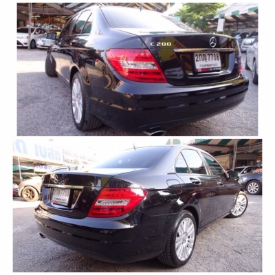 BENZ C200 W204 1.8CGI เกียร์AT ปี 2013 เบนซ์ มือสอง โทร 062-991-6649 ดาวออโต้เบสท์