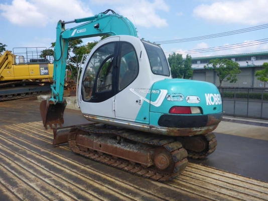 Kobelco SK60-2 มาร์คไฟว์ อาร์มพิเศษ มีใบมีดดัน เก่าญี่ปุ่น