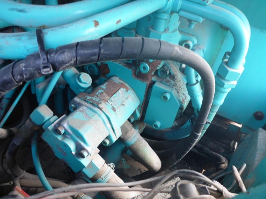 Kobelco SK60-2 มาร์คไฟว์ อาร์มพิเศษ มีใบมีดดัน เก่าญี่ปุ่น