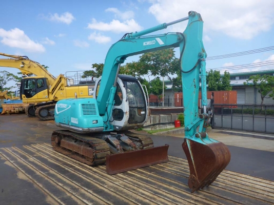 Kobelco SK60-2 มาร์คไฟว์ อาร์มพิเศษ มีใบมีดดัน เก่าญี่ปุ่น