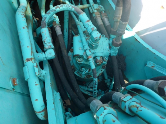 Kobelco SK60-2 มาร์คไฟว์ อาร์มพิเศษ มีใบมีดดัน เก่าญี่ปุ่น