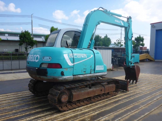 Kobelco SK60-2 มาร์คไฟว์ อาร์มพิเศษ มีใบมีดดัน เก่าญี่ปุ่น