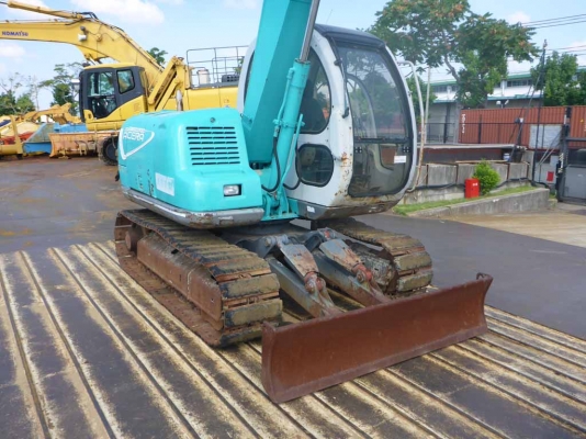 Kobelco SK60-2 มาร์คไฟว์ อาร์มพิเศษ มีใบมีดดัน เก่าญี่ปุ่น