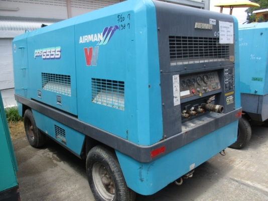 ขายปั้มลม AIRMAN PDS655S #68-4051387 สภาพสวยพร้อมใช้ นำเข้าจากประเทศญี่ปุ่น สนใจติดต่อ อำพล 090-9694506, 080-3031241