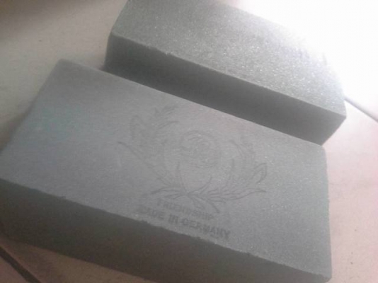 ขายหินลับมีดตรารวงข้าวงานเก่าเก็บเยอรมันขนาด2&times;4&times;2"MADE IN GERMANY.