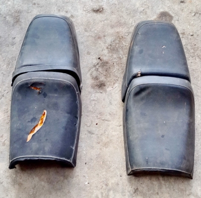 ขายด่วน เบาะคลับแมน250และของแต่ง VULCAN 400 กล่องแก้ตัดรอบ SF1000 บังโคลนหน้าเดิม HYPER MOTARD796