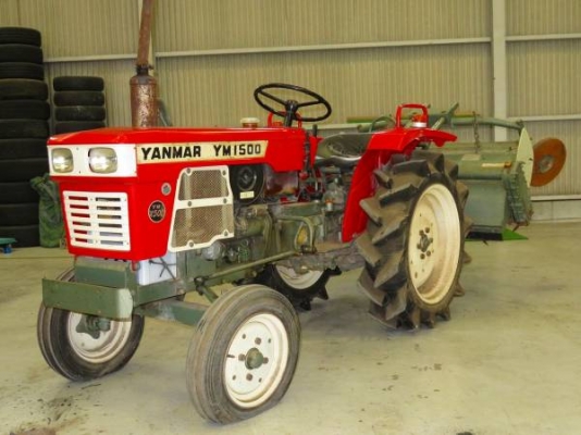 รถแทรคเตอร์ yanmar 15แรงม้า เก่าญี่ปุ่น พร้อมใช้งาน
