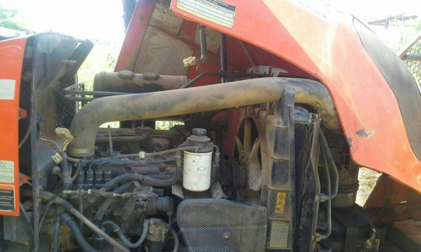 ขายรถแทครเตอร์ KUBOTA M7040 อุปกรณ์ใบดันหน้า ปี51เอกสารเล่มทะเบียนครบ