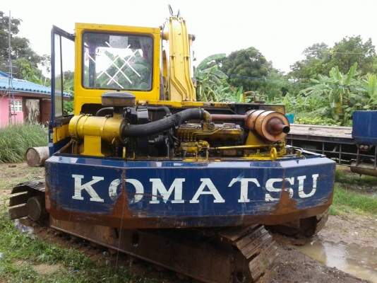 ขายรถแบ็คโฮ Komatsu pc 120-3 เครื่องเดิม ปั๊มเดิม แรงดี เอวแน่น ช่วงล่างเต็ม ไม่มีฝากระโปรง เอกสารซื้อขาย