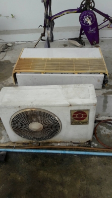 ขายแอร์เก่ายี่ห้อ nippon shoki 13500 BTU