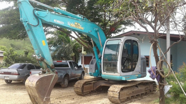 ขายรถแบคโฮ KOBELCO SK 115 ก้านสั้น สภาพดีพร้อมใช้งาน ขายรถแบคโฮ KOBELCO SK 115 ก้านสั้น สภาพดีพร้อมใช้งาน
