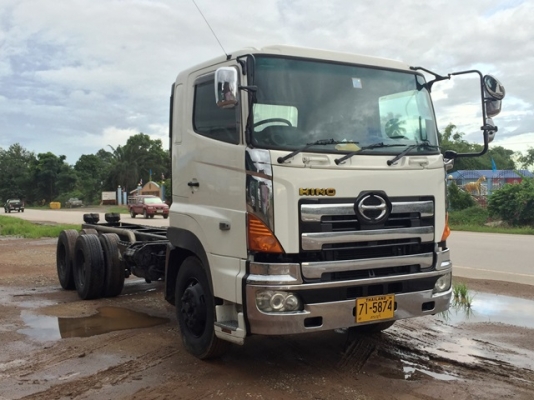 แสงฟ้าเต๊นท์รถ///ขายรถ10ล้อ HINO-ซีรี่700 เครื่อง P11C-320 พร้อมเล่มทะเบียน รถไม่เคยใช้งานในไทย