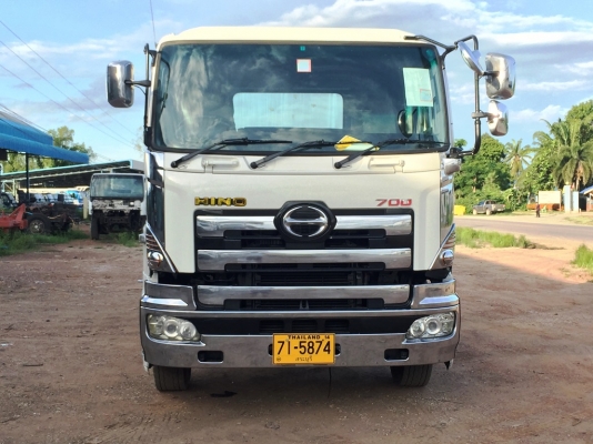 แสงฟ้าเต๊นท์รถ///ขายรถ10ล้อ HINO-ซีรี่700 เครื่อง P11C-320 พร้อมเล่มทะเบียน รถไม่เคยใช้งานในไทย