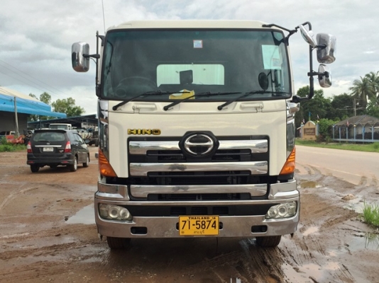 แสงฟ้าเต๊นท์รถ///ขายรถ10ล้อ HINO-ซีรี่700 เครื่อง P11C-320 พร้อมเล่มทะเบียน รถไม่เคยใช้งานในไทย