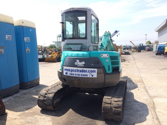 Kobelco SK45SR ปี 1999 ตู้เก๋ง ไลน์หัวกระแทก นำเข้าจากญี่ปุ่น ถึงไทยแล้ว