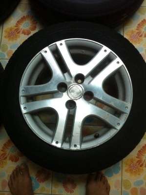 แม็กฮอนด้าแท้ขอบ15พร้อมทาง ปี13 ขนาด185 60 15 แม็กฮอนด้าแท้ขอบ15พร้อมทาง ปี13 ขนาด185 60 15