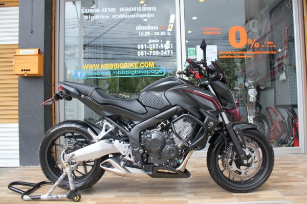 HONDA CB650f (abs) ปี2015 BLACK รถสวย