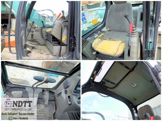 ขายรถขุด KOBELCO SK135SR-1ES มีไลน์กระแท็ก นำเข้าญี่ปุ่น BY NDTT 061-4194021 ไปป์ครับ