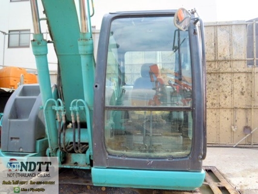 ขายรถขุด KOBELCO SK135SR-1ES มีไลน์กระแท็ก นำเข้าญี่ปุ่น BY NDTT 061-4194021 ไปป์ครับ