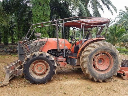 ขาย KUBOTA M9540 ใบดัน +ผาน 3 + เครื่องตัดหญ้า ทะเบียน