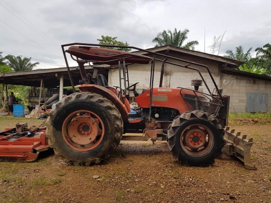 ขาย KUBOTA M9540 ใบดัน +ผาน 3 + เครื่องตัดหญ้า ทะเบียน