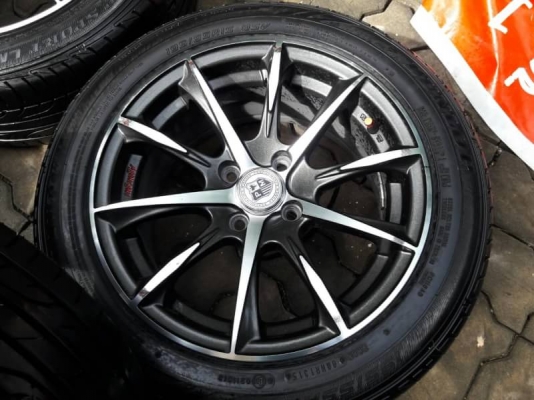 ล้อขอบ15 4รู100 พร้อมยาง195/55/15 ปี15 ชุดล่ะ7,500